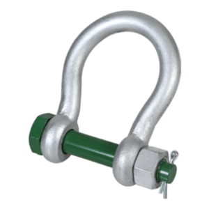 Wide Mouth Green Pin Shackle